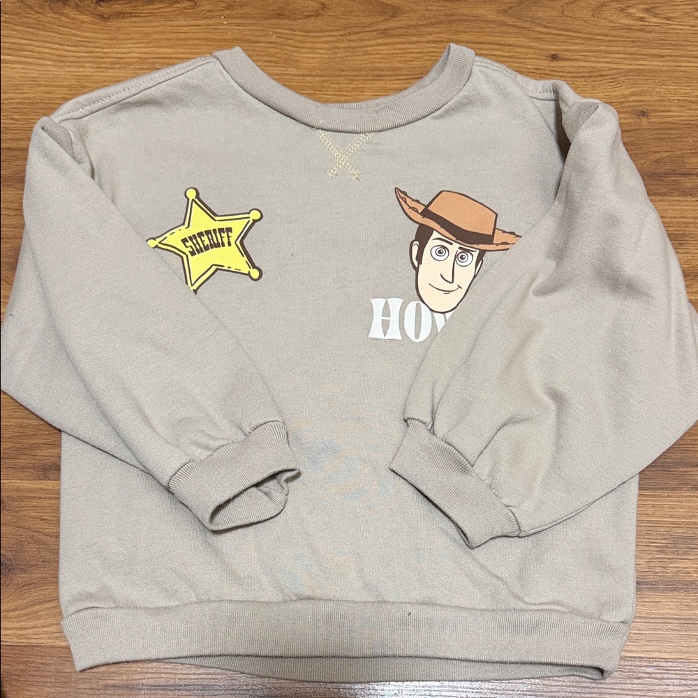 Woody Beige Kids Sweatshirt
